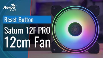 AeroCool Saturn 12F ARGB Pro - How to Control the RGB Lighting with the PC Reset Button