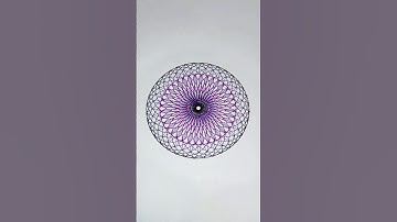 SpiroGraph Wonders  #satisfying #art #asmr #viral #shorts