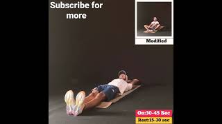 Modified Body Workout.