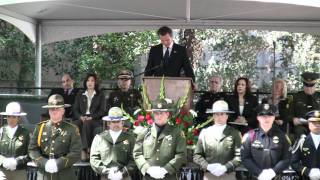 Lt. Gov Newsom's Remarks at CA Peace Officers' Memorial Ceremony