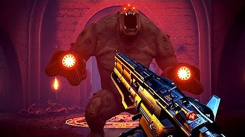 SCATHE - A Blood-Soaked Retro FPS with Big Guns, Swarming Monsters & Blood That Sticks to Your HUD!