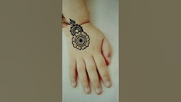 Beautiful baby girl mehndi | mehndi design for kids| trending mehndi  #shorts #youtubeshorts #2025