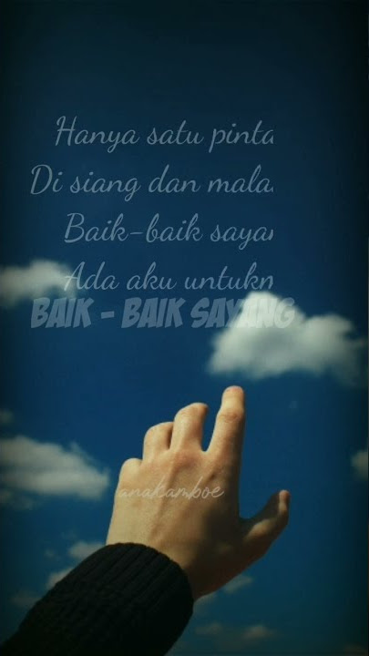wali baik-baik sayang