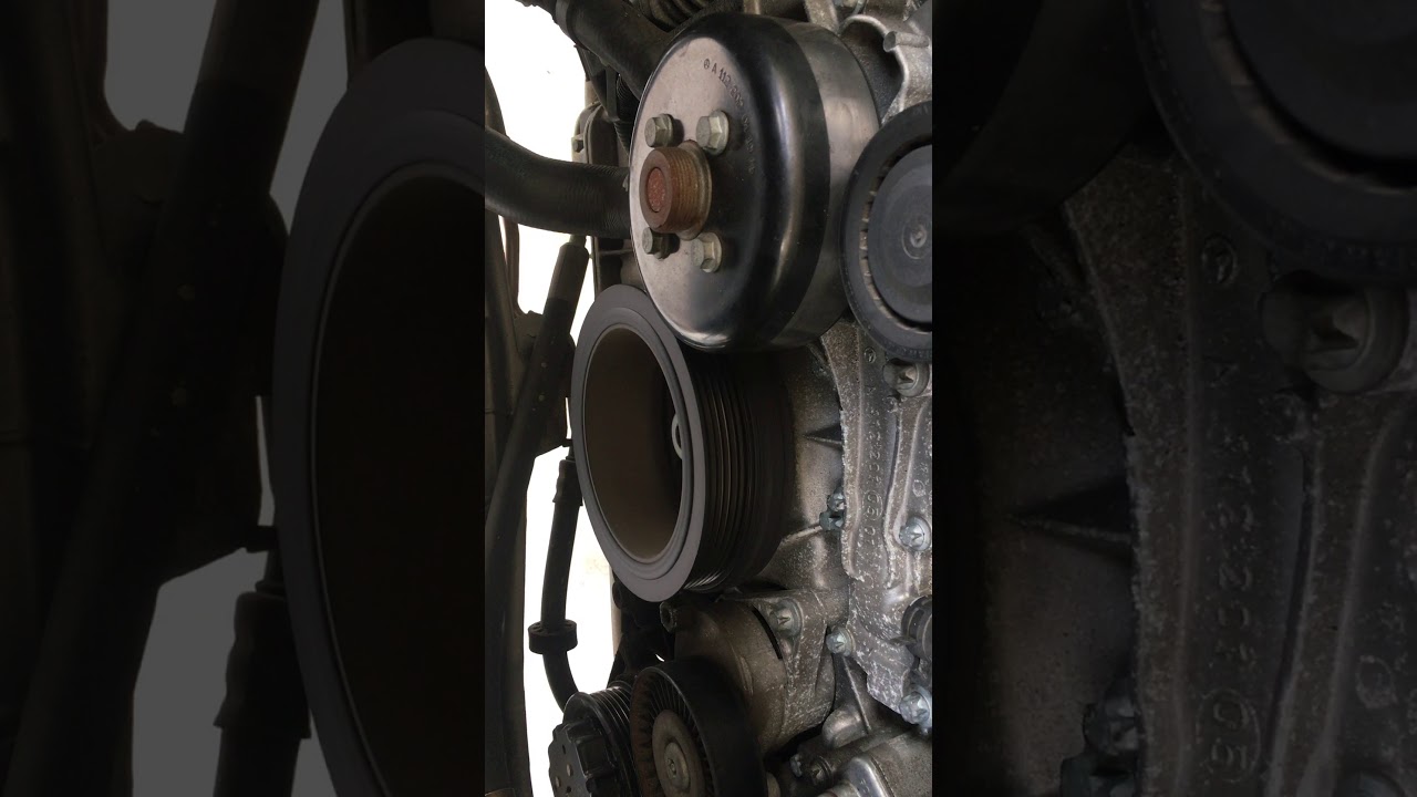 Mercedes M112 Harmonic Balancer vibration YouTube