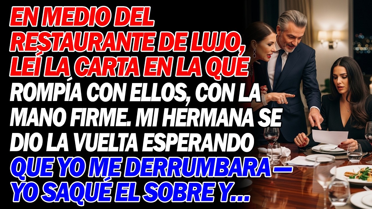📩 Mis padres me dieron la carta de desheredación en la mesa—el sobre los obligó a… 😱🙏