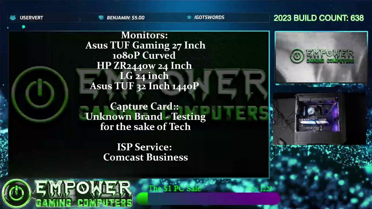 The Friday Night Build Show - E365 - Intel 12700K RTX 4070TI!