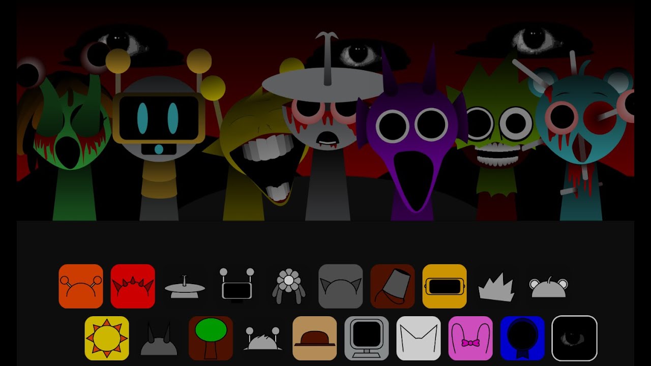 SPRUNK MIX PHASE NORMAL AND HORROR MOD - SPRUNKI INCREDIBOX - YouTube