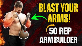 Say Goodbye to FLABBY ARMS with this Arm Blasting Kettlebell Routine  | Coach MANdler