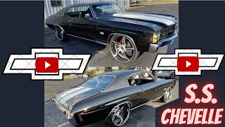 1971 Triple Black Chevelle On 24 Inch Forgiatos 600 HP