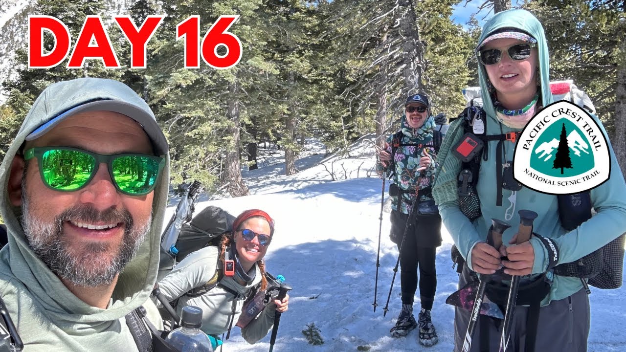 2024 PCT Thru Hike Day 16: Deep Snow, Slick Slopes, I Almost Died ...