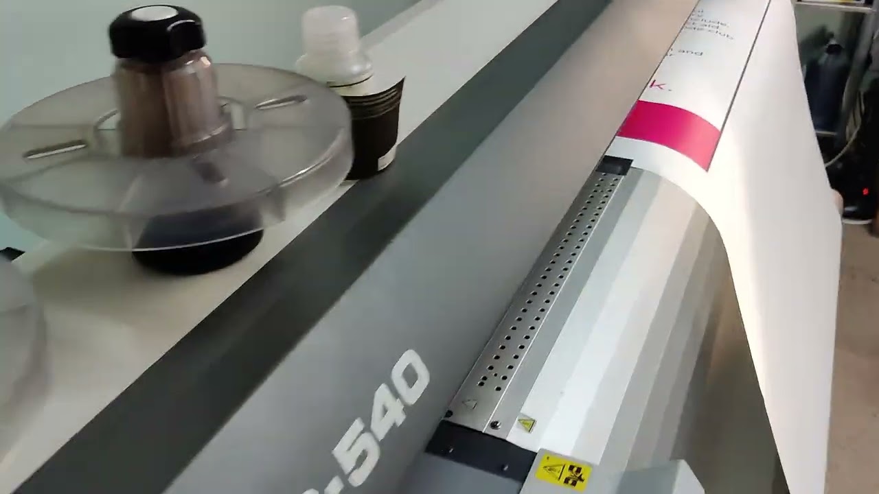 Roland VP540 Print and Cut Printing