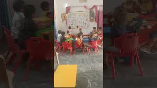 play school in read alphabet chart