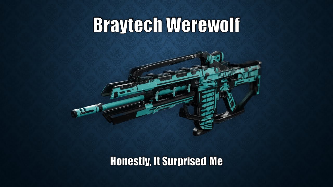 Braytech Werewolf | Honestly, It Surprised Me