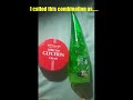 Vlog#1 Skin care  GlyceAloe mix