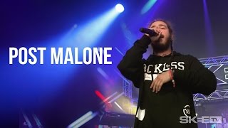 Post Malone "White Iverson" - First ever TV performance Live on SKEE TV