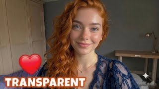 4K Micro Mini String Bikini Tiny Bikini Try-on Haul See-everything Sheer Transparent on#sheinhaul