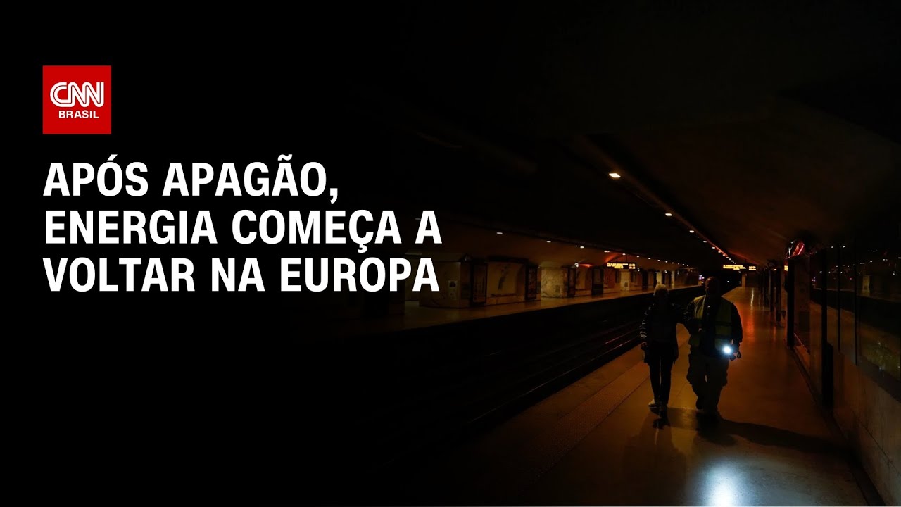 Energia começa a voltar em partes da Espanha e Portugal | BASTIDORES CNN