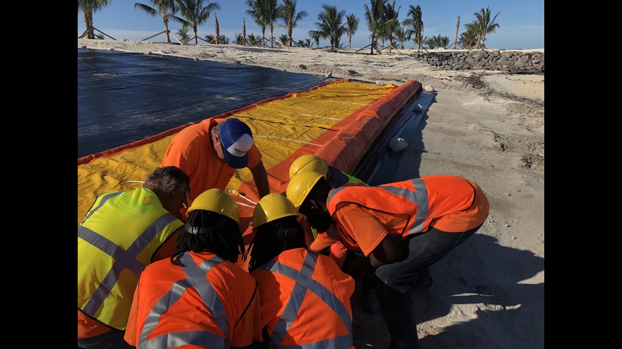 TURBIDITY CURTAINS INSTALL YouTube