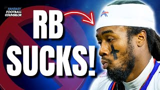 4 Running Backs You Should NEVER Draft in Fantasy Football!