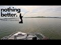 Relaxing day fishing out at the lake!