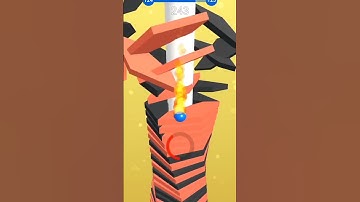 Stackball 3D #level124 #shorts #addictive #asmr  #chillout #gaming