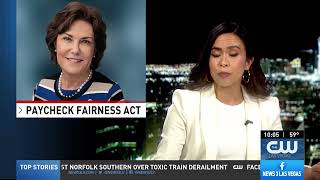 KVCW - On Equal Pay Day, Rosen Joins Colleagues in Introducing Paycheck Fairness Act