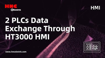 2 PLCs Data Exchange Through HT3000 HMI