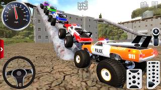 Monster Truck Mega Ramp Impossible Driver - Extreme Stunts Racing - Android / IOS GamePlay #2 screenshot 5