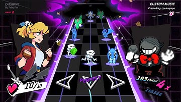 Rift Of The Necrodancer Custom Rift - Catswing - Deltarune OST (Showcase)