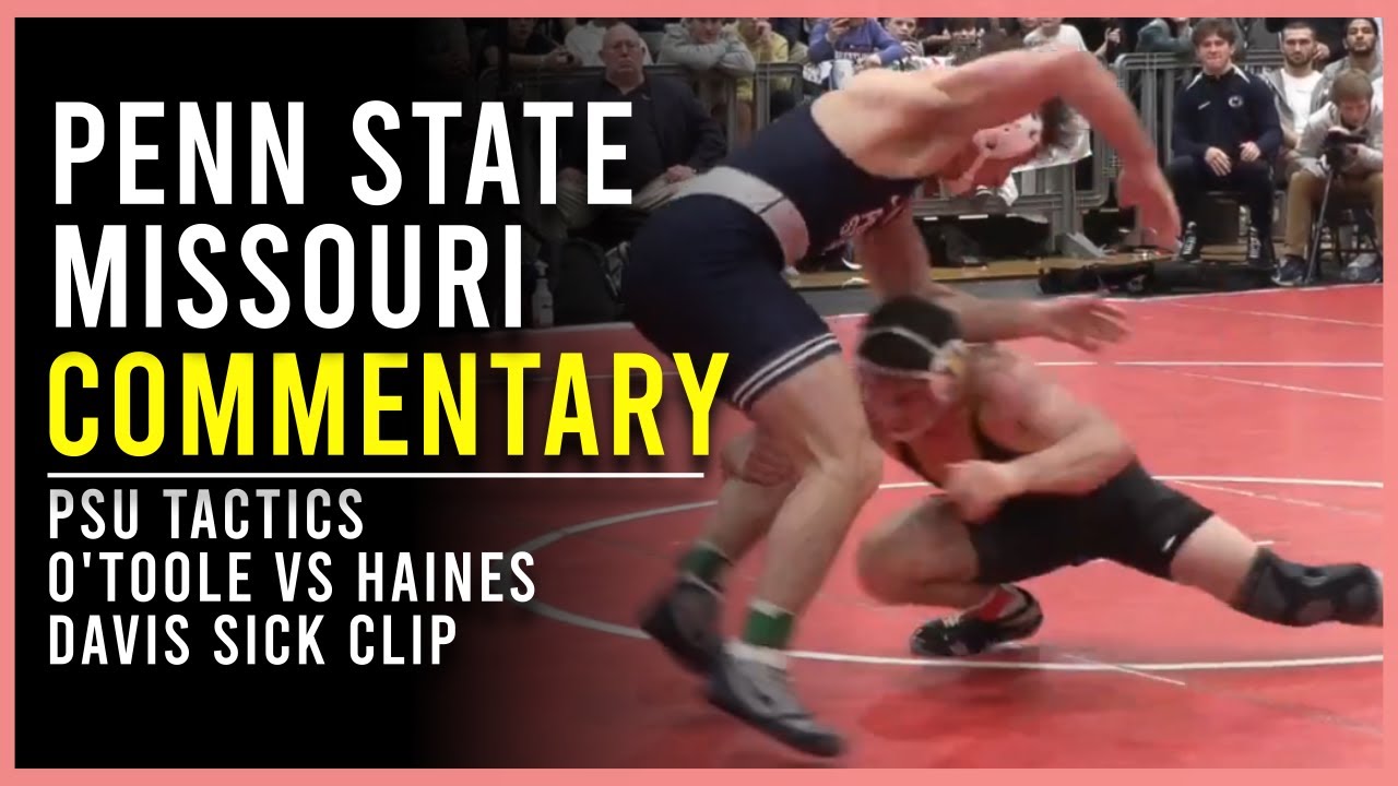 Haines vs O'Toole, PSU Tactics, Davis Sick Sequence - Penn State v Missouri Commentary Clips