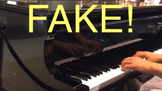 Video thumbnail of "Fake Professional Piano Player"