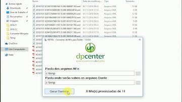 Converter XMLs para DANFEs
