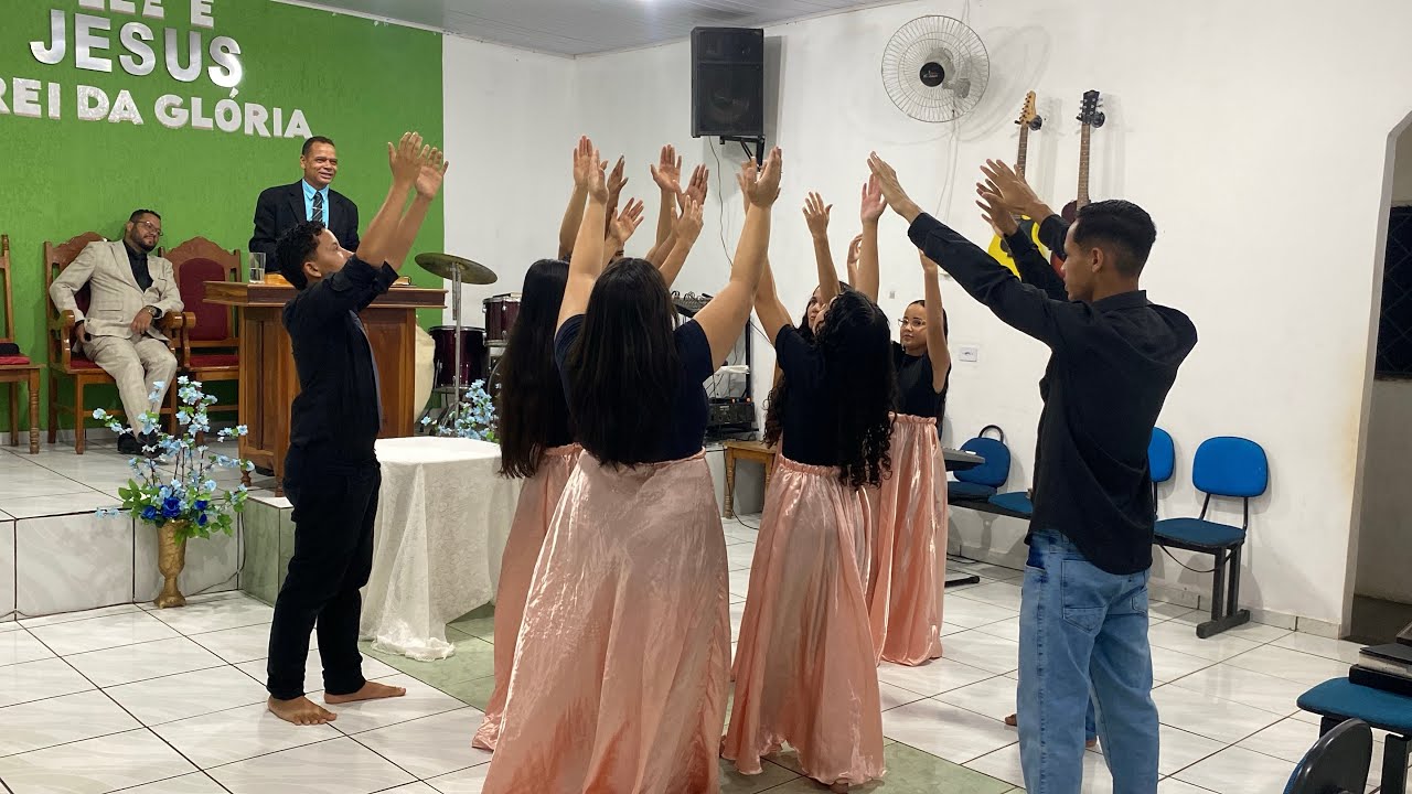 Coreografia Visitando um amigo canção e louvor 