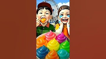 Squid Game AI Edible Slime ASMR #squidgame #squidgame2 #ai #asmr #animation #cartoon