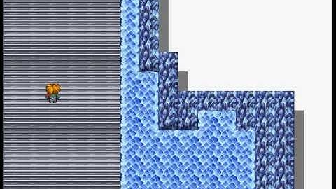 Rpg maker VX maps 1# - Frozen Waterfalls