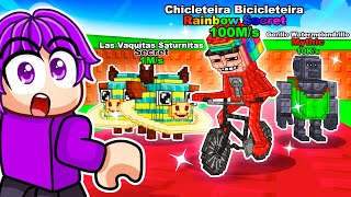 Thumbnail for I used INFINITE LUCK to UNLOCK NEW CHICLETEIRA BICICLETEIRA in Roblox Steal a Brainrot!