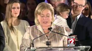 Democratic Louisiana Sen. Mary Landrieu defeated
