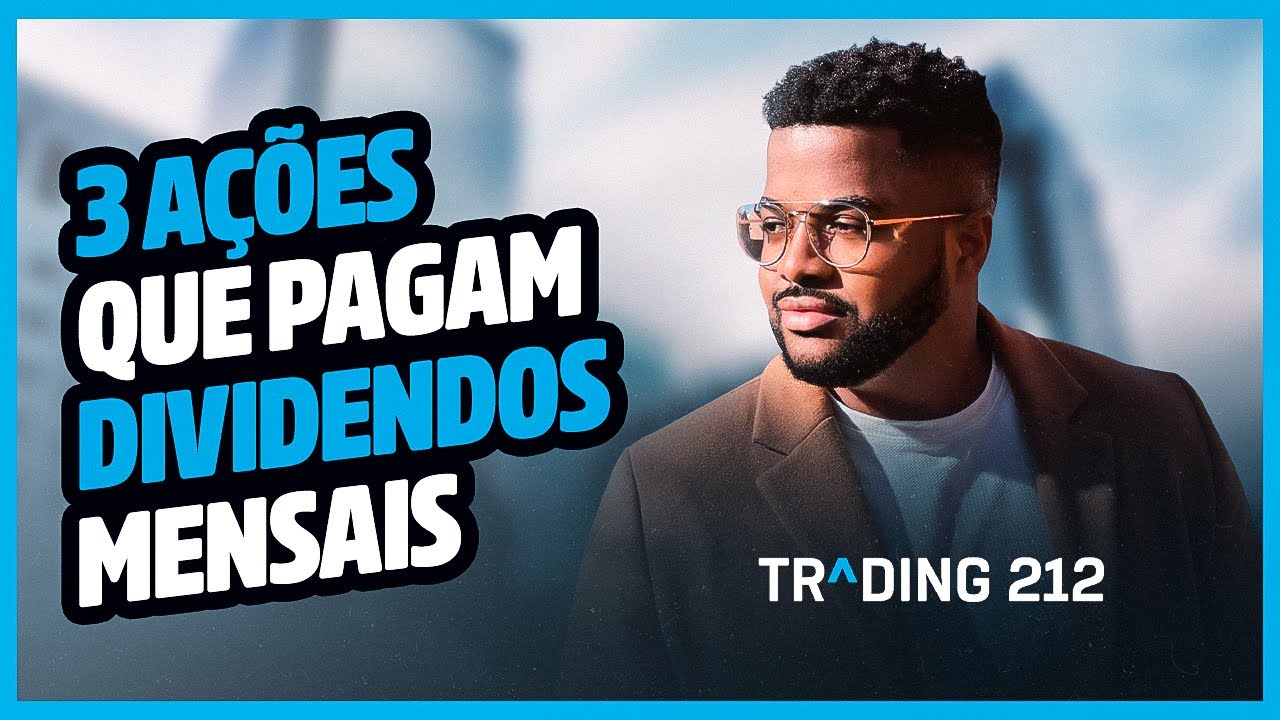 3 AÇÕES QUE PAGAM DIVIDENDOS MENSAIS | TRADING 212 CORRECTORA PARA INICIANTES