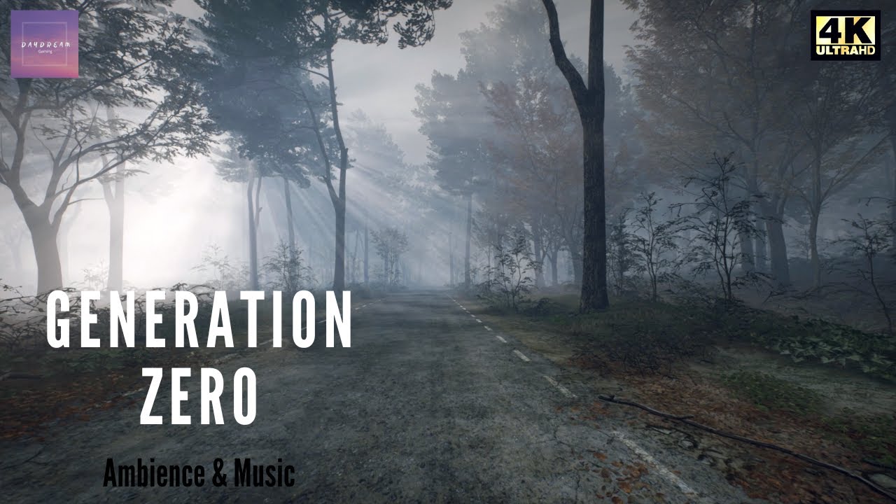Generation Zero Ambience & Music | Dark Atmospheric Walk in Post-Apocalyptic Sweden