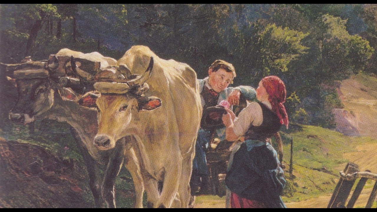 Rosenzeit von Ferdinand Georg Waldmüller - Video und Musik von Günter Frei (Official Video)