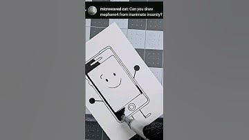 Drawing mephone4 from inanimate insanity as requested #shorts #satisfying