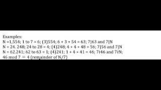 Divisibility by 7, 11 and 13   Talmud & Pascal