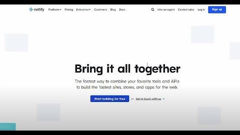 Netlify Free Website Hosting Setup