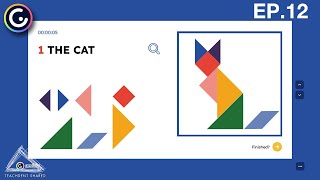 สร้างเกมฝึกสมอง ฝึกการคิดให้นักเรียนง่าย ๆ ด้วย Tangram 7 ชิ้น ดีจริงบอกต่อ!!! | Genial.ly EP.12 screenshot 1