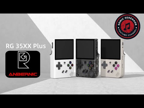 ANBERNIC RG 35XX Plus-Portable retro handheld device: games and  demonstration of extended functions 