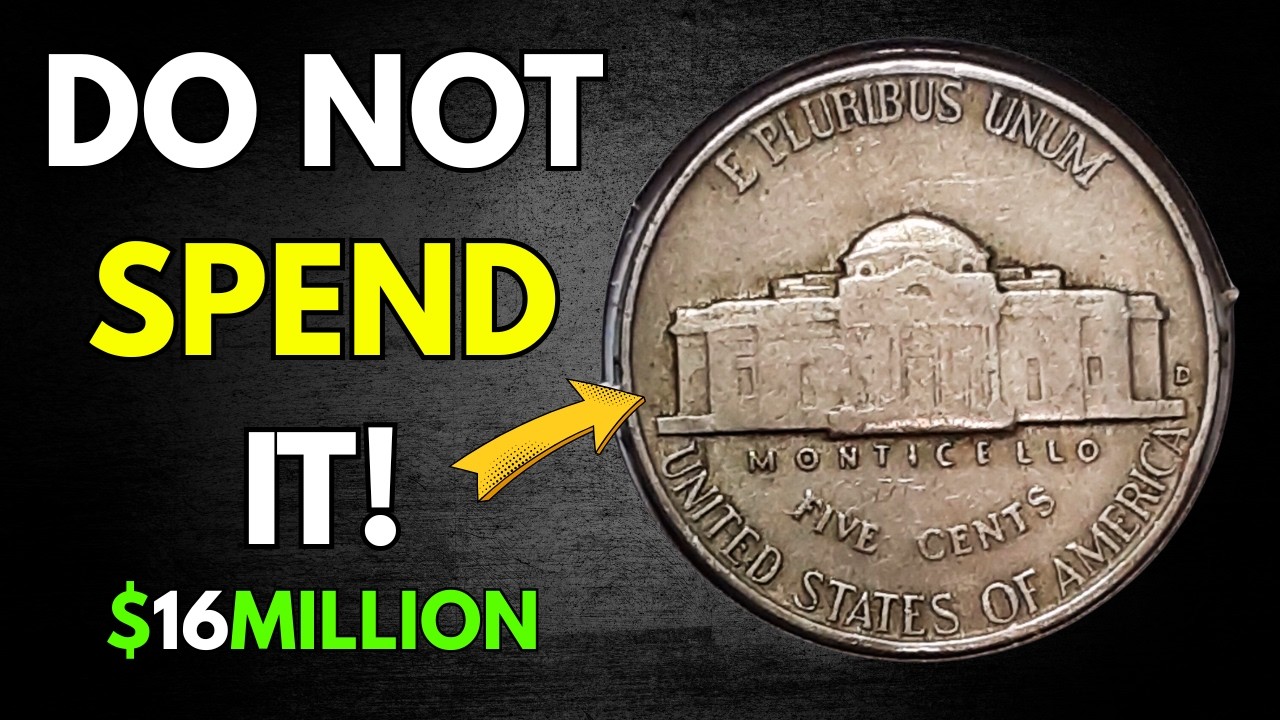 Most Valuable Jefferson Nickel Five Cents Coins Worth Big Money | Rare Error Nickels to Look For!