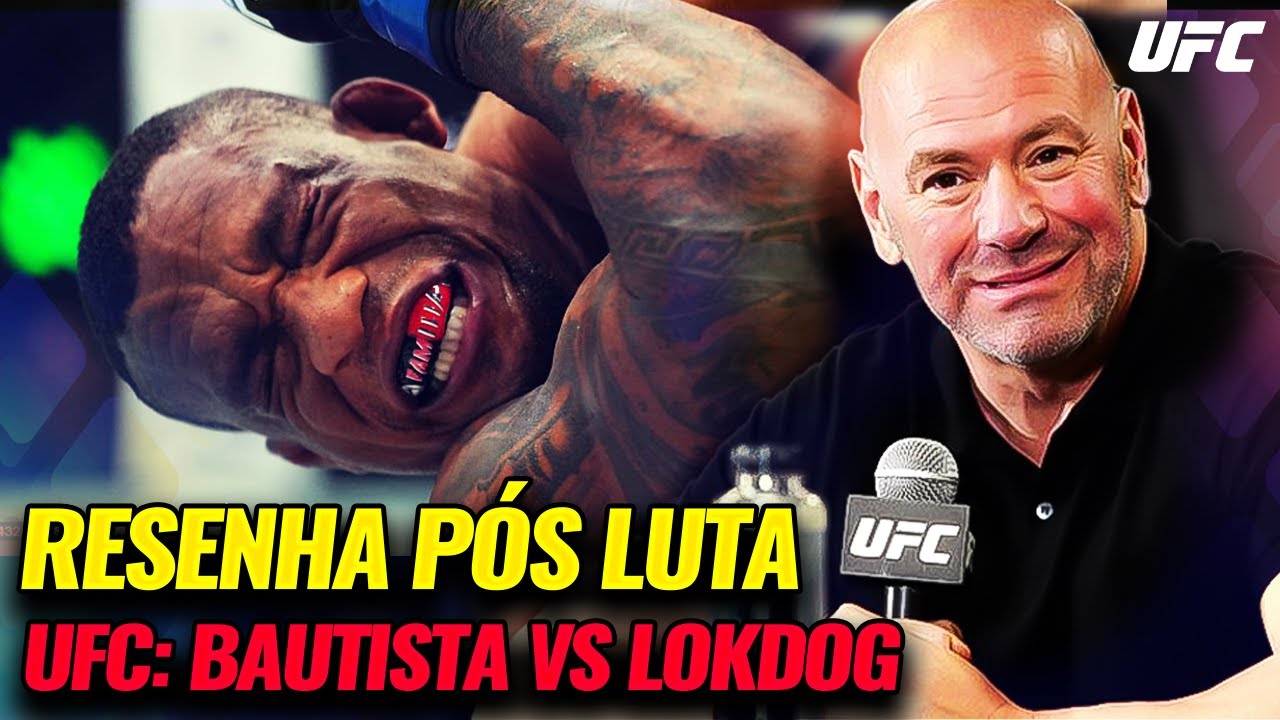 UFC FIGHT NIGHT: BAUTISTA VS. OLIVEIRA  | RESENHA PÓS LUTA AO VIVO