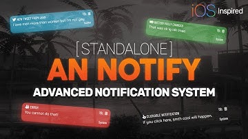 AN Notify | Advanced Notification System for FiveM [PAID]