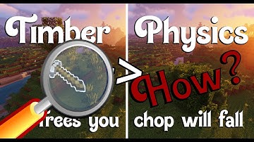 How the Timber Physics Datapack works