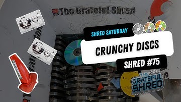 CRUNCHY Disc Destruction – Shredding CDs, DVDs, and Cassettes